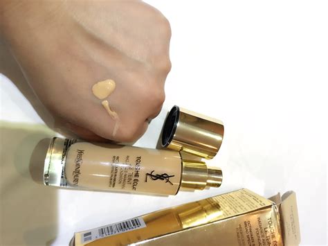 ysl touche eclat foundation acne